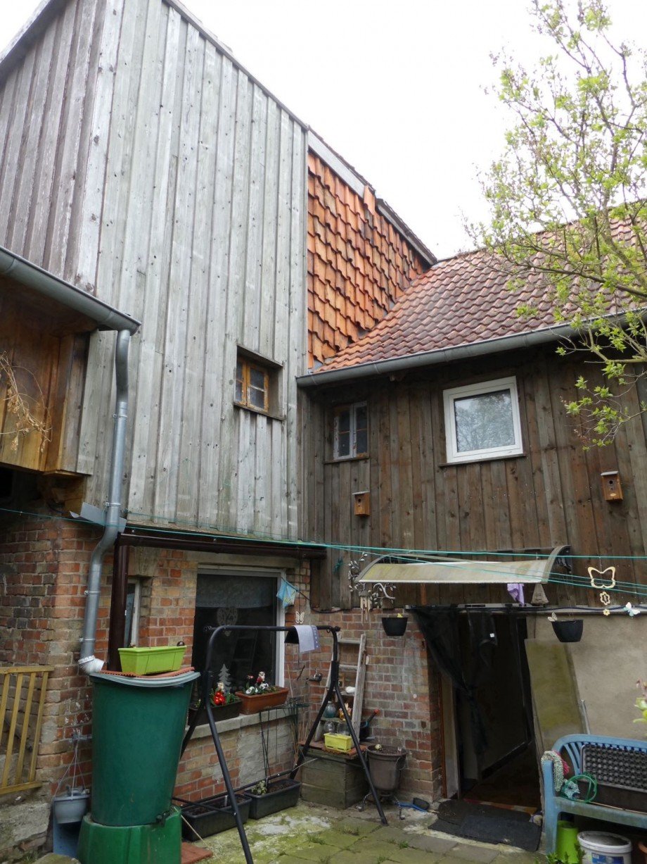 Hausansicht Innenhof Einfamilienhaus Schauen/ Osterwieck
