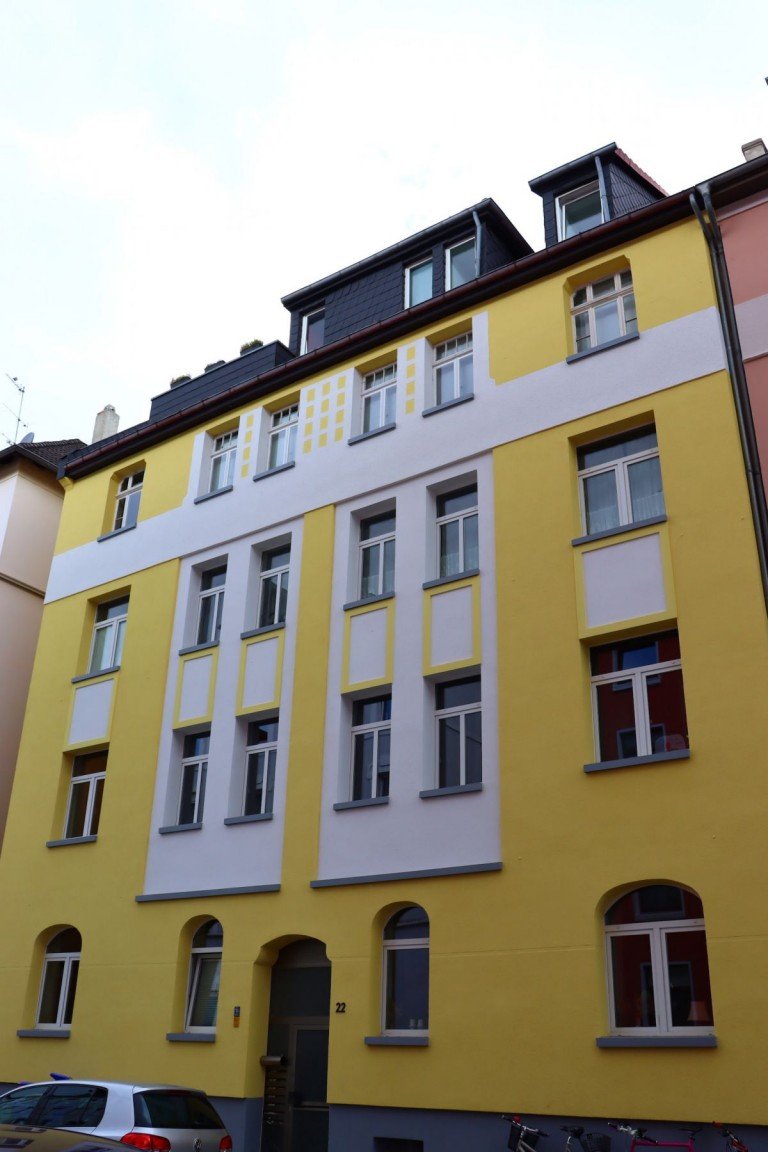 Hausansicht Braunschweig Erdgeschosswohnung VERKAUFT ! Nur wenige Gehminuten vom Prinzenpark ! H�bsche Balkonwohnung !