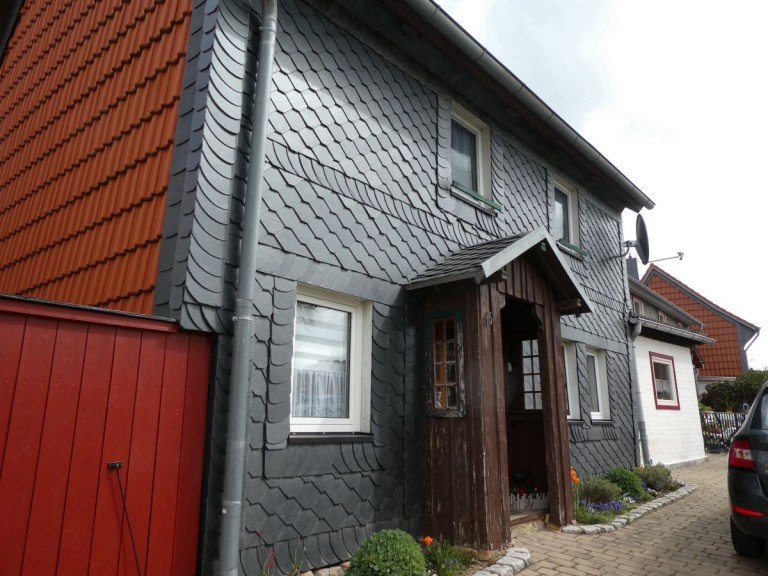 Hausansicht Strassenseite Schauen/ Osterwieck Einfamilienhaus VERKAUFT