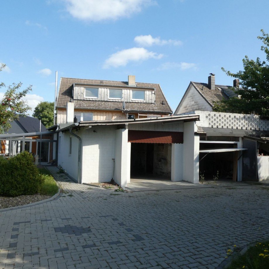 Hausansicht Hofseite Einfamilienhaus Gro� Mahner Salzgitter