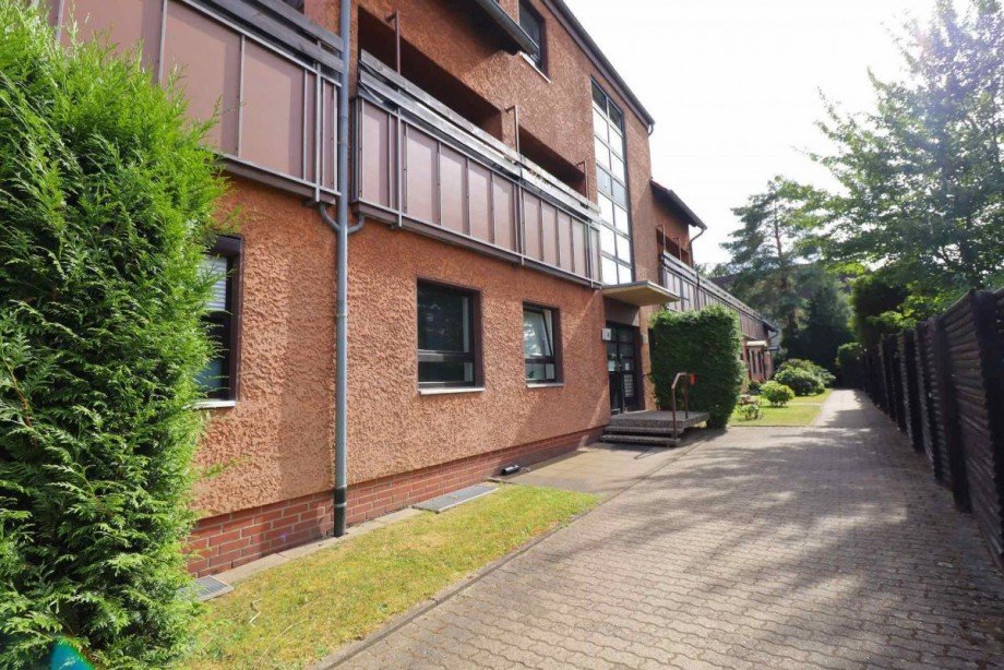 Au�enansicht Eingang Erdgeschosswohnung Braunschweig