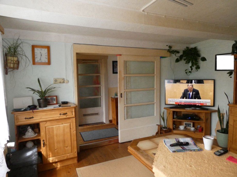 Wohnzimmer Schiebetu Einfamilienhaus Schauen/ Osterwieck